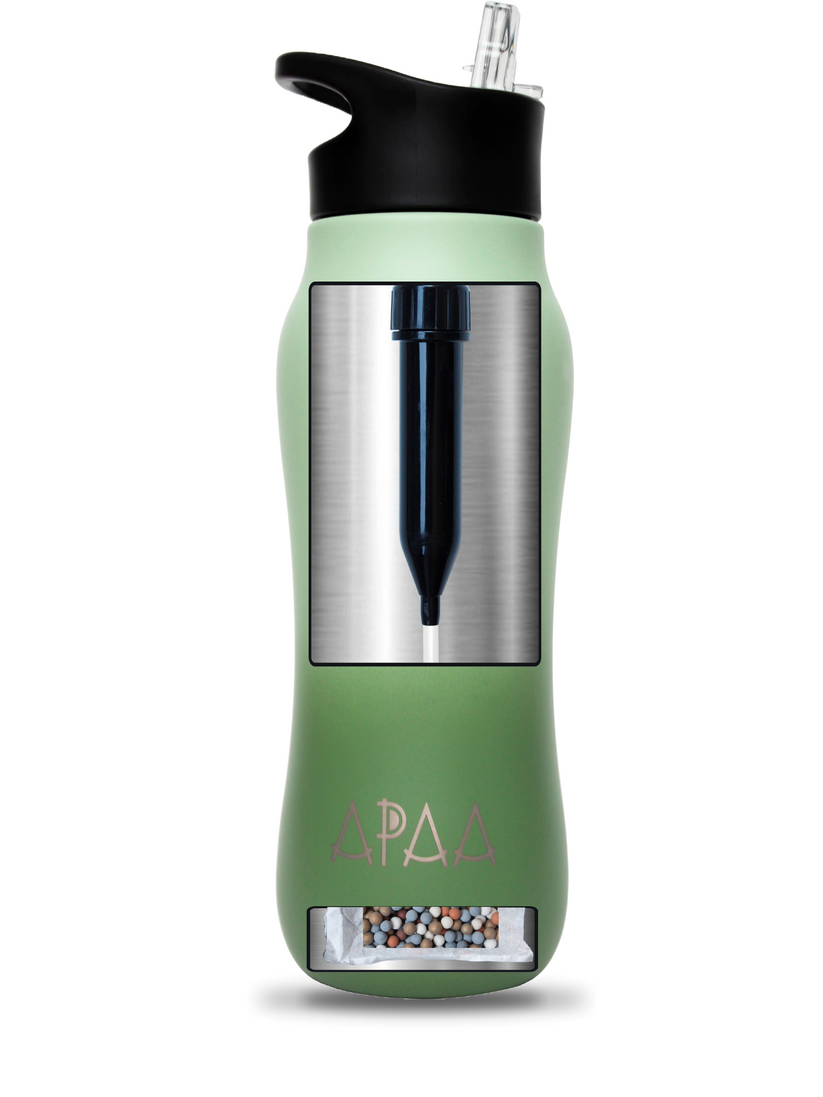 APAA Purify Ergonómica - La Botella que Filtra y Mejora tu Agua - 710 ...
